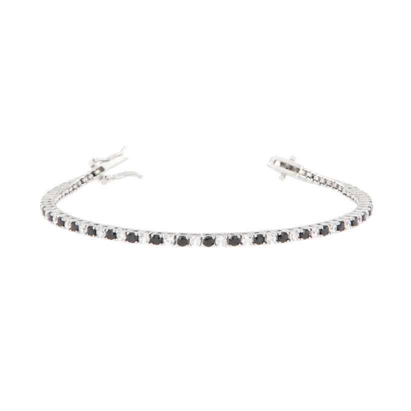 BRACCIALE ARGENTO ZIRCONE TENNIS