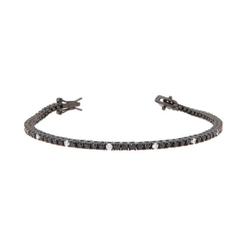 BRACCIALE ARGENTO ZIRCONE TENNIS
