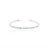 BRACCIALE ARGENTO ZIRCONE TENNIS