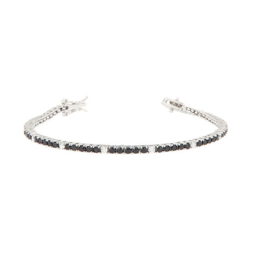 BRACCIALE ARGENTO ZIRCONE TENNIS