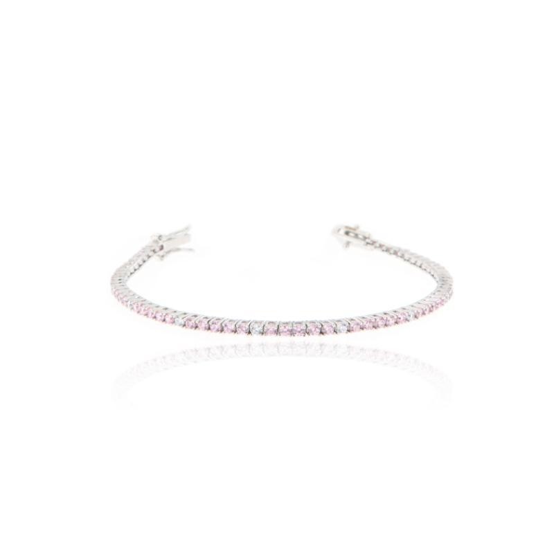 BRACCIALE ARGENTO ZIRCONE TENNIS