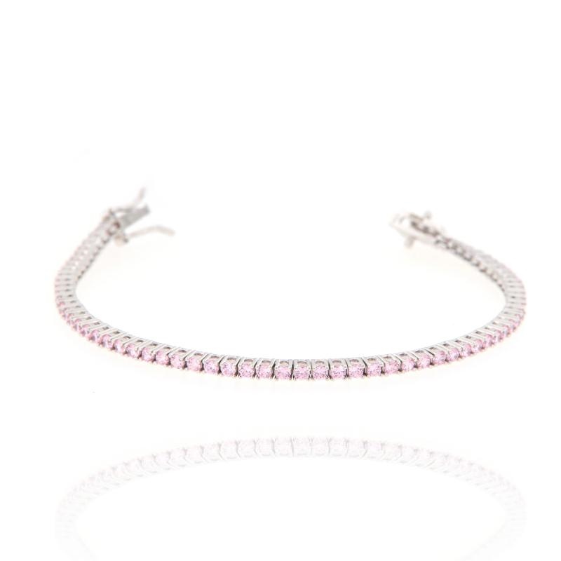 BRACCIALE ARGENTO ZIRCONE TENNIS