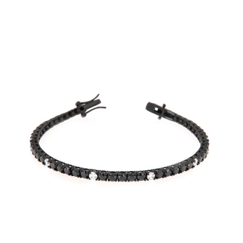 BRACCIALE ARGENTO ZIRCONE TENNIS