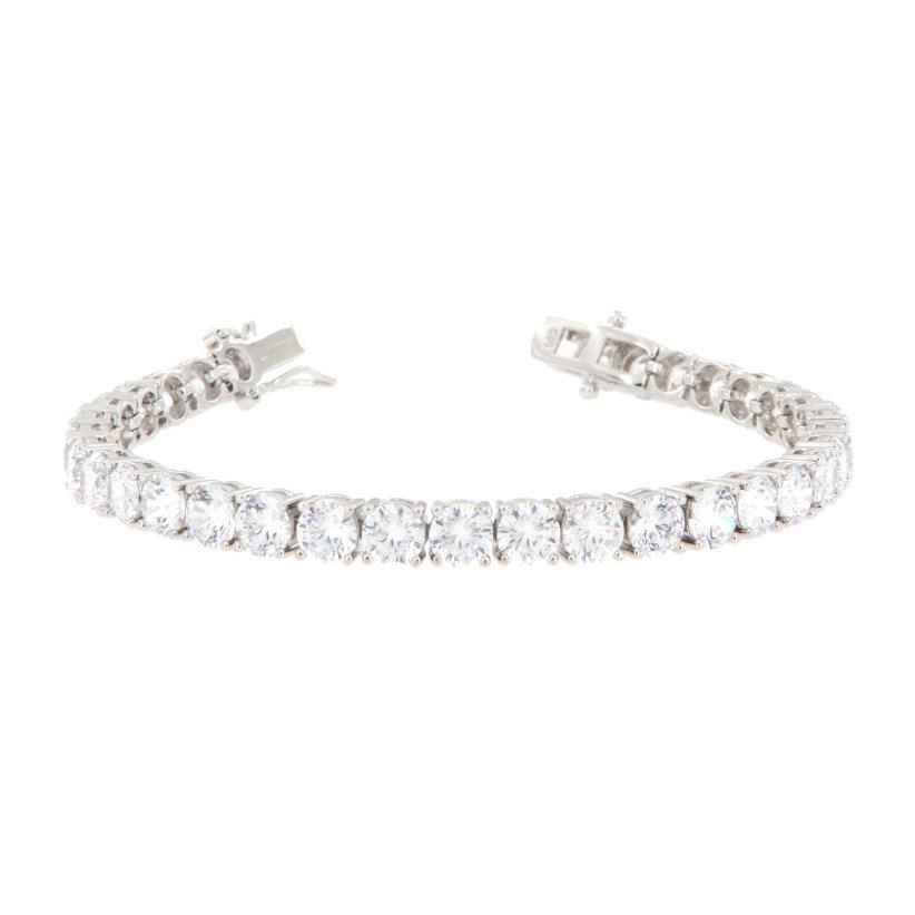 BRACCIALE ARGENTO ZIRCONE TENNIS