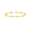 BRACCIALE ARGENTO ZIRCONE TENNIS
