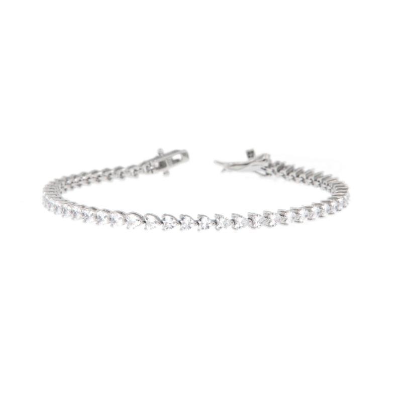 BRACCIALE ARGENTO ZIRCONE TENNIS