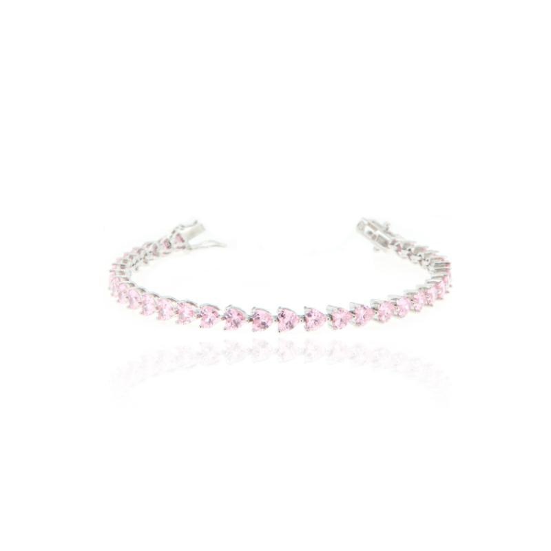 BRACCIALE ARGENTO ZIRCONE TENNIS
