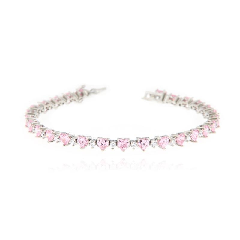 BRACCIALE ARGENTO ZIRCONE TENNIS