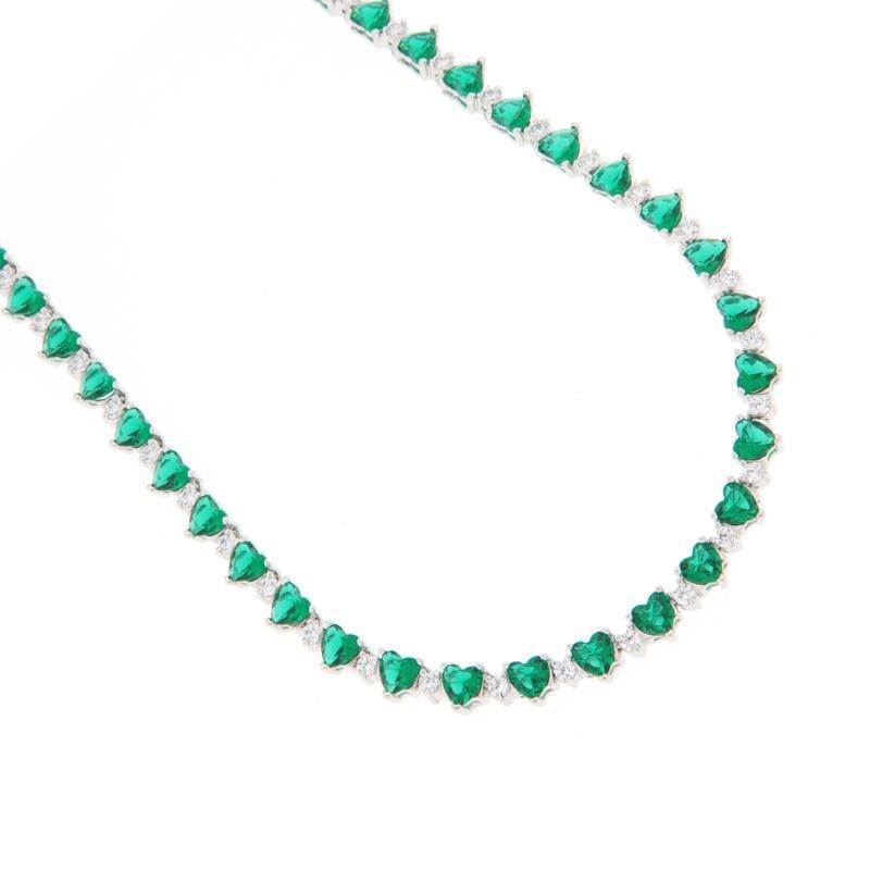 COLLIER ARGENTO ZIRCONE TENNIS