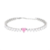 BRACCIALE ARGENTO ZIRCONE TENNIS