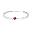 BRACCIALE ARGENTO ZIRCONE TENNIS