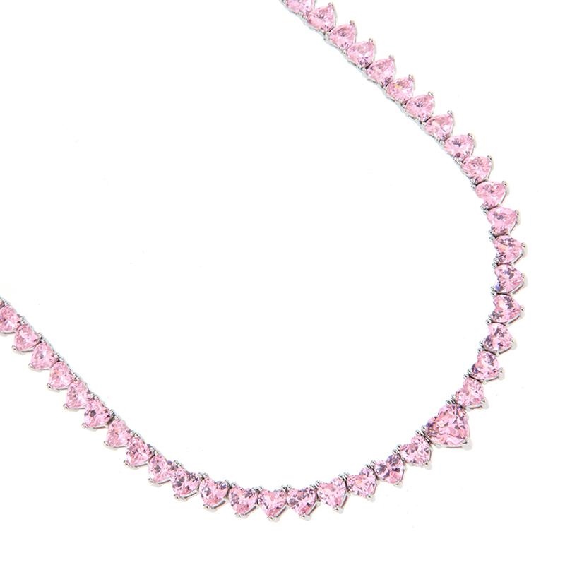 COLLIER ARGENTO ZIRCONE TENNIS