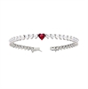 BRACCIALE ARGENTO ZIRCONE TENNIS