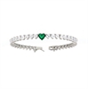 BRACCIALE ARGENTO ZIRCONE TENNIS
