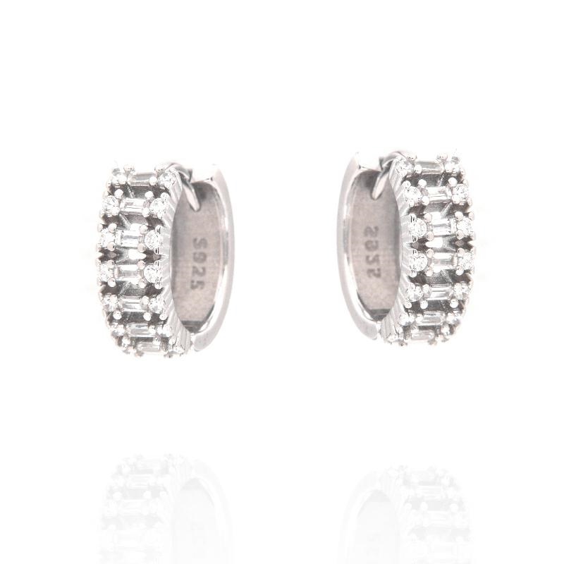 ORECCHINO ARGENTO ZIRCONE