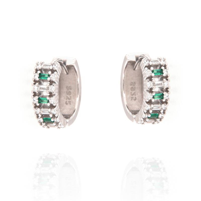 ORECCHINO ARGENTO ZIRCONE