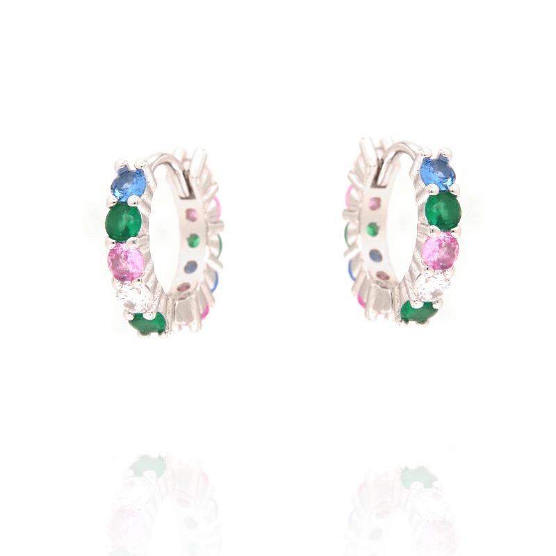 ORECCHINO ARGENTO ZIRCONE