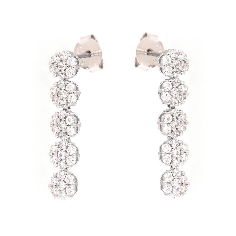 ORECCHINO ARGENTO ZIRCONE