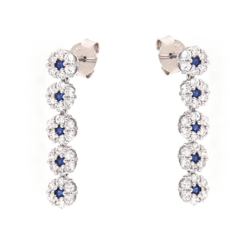 ORECCHINO ARGENTO ZIRCONE