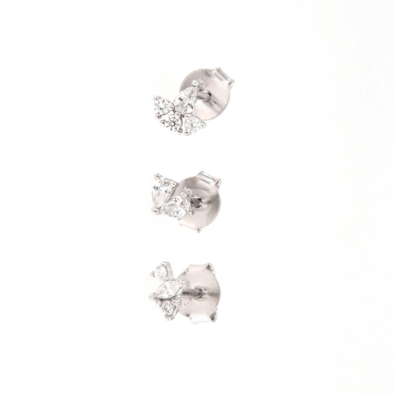 ORECCHINO ARGENTO ZIRCONE 2PZ