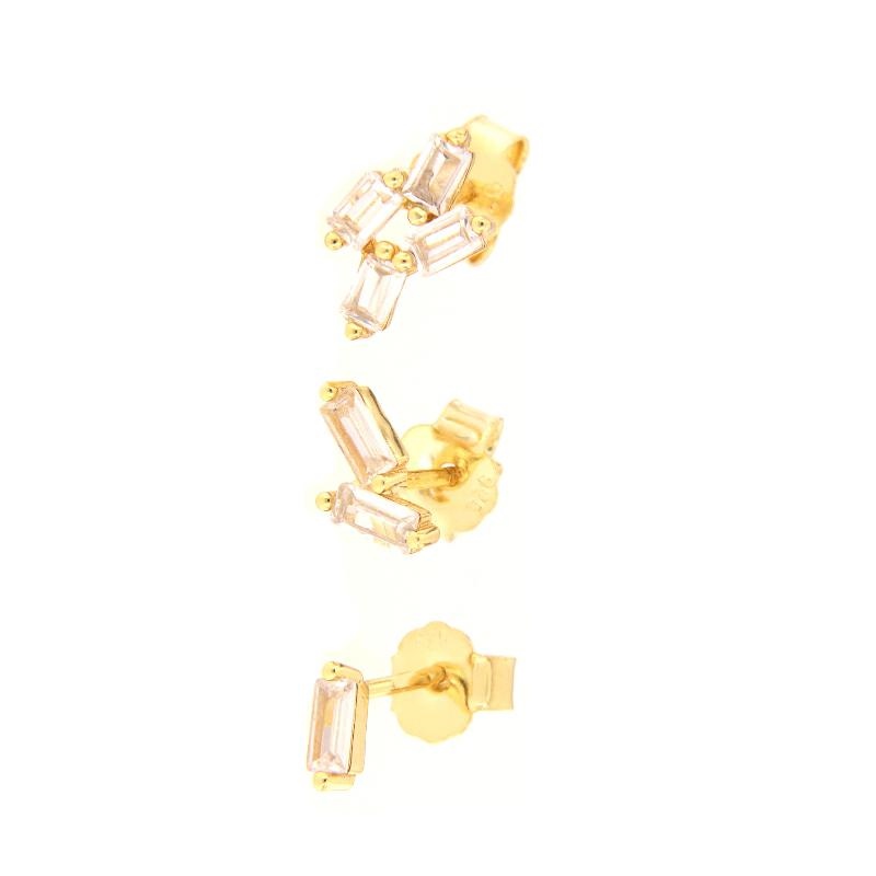 ORECCHINO ARGENTO ZIRCONE 2PZ