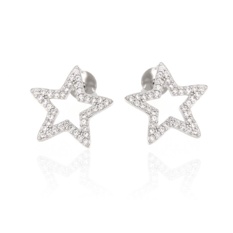 ORECCHINO ARGENTO ZIRCONE 3PZ