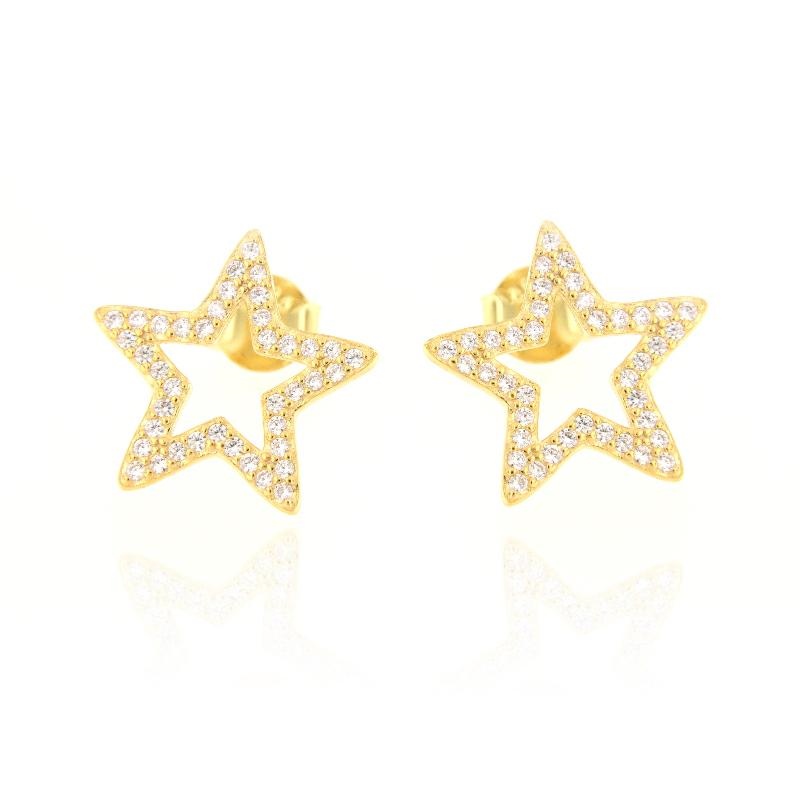 ORECCHINO ARGENTO ZIRCONE 3PZ