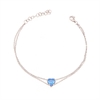 BRACCIALE ARGENTO ZIRCONE
