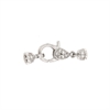 CHIUSURA ARGENTO ZIRCONE
