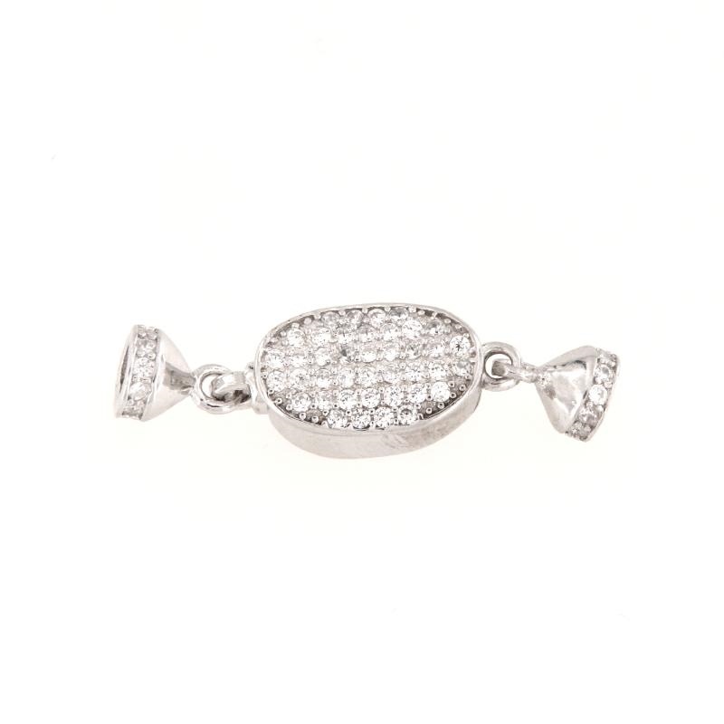 CHIUSURA ARGENTO ZIRCONE