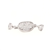 CHIUSURA ARGENTO ZIRCONE