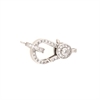 CHIUSURA ARGENTO ZIRCONE