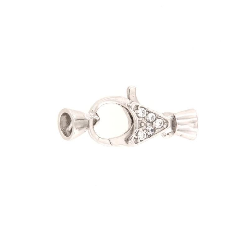 CHIUSURA ARGENTO ZIRCONE