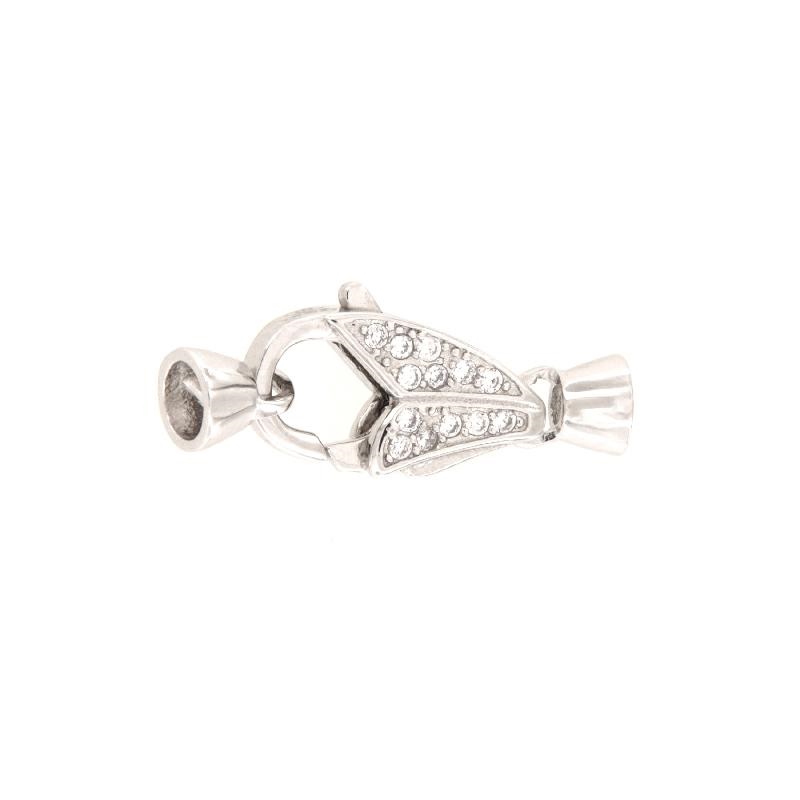 CHIUSURA ARGENTO ZIRCONE