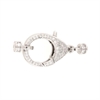 CHIUSURA ARGENTO ZIRCONE