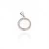 CIONDOLO ARGENTO ZIRCONE