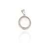 CIONDOLO ARGENTO ZIRCONE