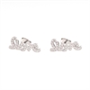 ORECCHINO ARGENTO ZIRCONE 3PZ