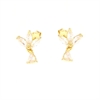 ORECCHINO ARGENTO ZIRCONE 3PZ