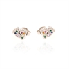 ORECCHINO ARGENTO ZIRCONE 3PZ