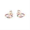 ORECCHINO ARGENTO ZIRCONE 3PZ