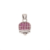 CIONDOLO ARGENTO ZIRCONE