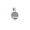 CIONDOLO ARGENTO ZIRCONE