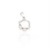 CIONDOLO ARGENTO ZIRCONE