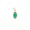 CIONDOLO ARGENTO ZIRCONE