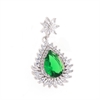CIONDOLO ARGENTO ZIRCONE