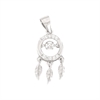 CIONDOLO ARGENTO ZIRCONE